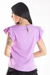 BLUSA DWZ MANGA BABADO
