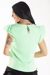 BLUSA DWZ MANGA BABADO