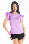 BLUSA DWZ MANGA BABADO