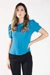 BLUSA DWZ MANGA CURTA LISA
