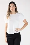 BLUSA DWZ MANGA CURTA LISA