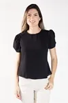 BLUSA DWZ MANGA CURTA LISA