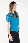 BLUSA DWZ MANGA CURTA LISA