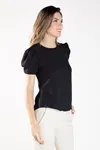 BLUSA DWZ MANGA CURTA LISA