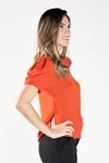 BLUSA DWZ MANGA CURTA LISA