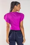 BLUSA DWZ NO FRONTAL CANELADA LISA