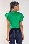 BLUSA DWZ NO FRONTAL CANELADA LISA