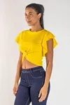 BLUSA DWZ NO FRONTAL CANELADA LISA
