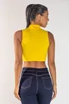 CROPPED DWZ GOLA ALTA CANELADA