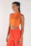 CROPPED DWZ GOLA ALTA CANELADA