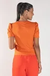BLUSA DWZ MANGA BUFANTE CANELADA