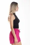 Blusa Dwz Tricot Gola Alta