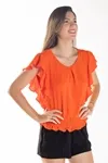 Blusa Dwz Manga Babado
