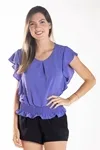 Blusa Dwz Manga Babado