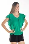 Blusa Dwz Manga Babado