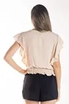 Blusa Dwz Manga Babado