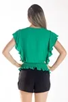 Blusa Dwz Manga Babado