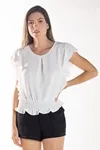 Blusa Dwz Manga Babado