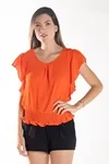 Blusa Dwz Manga Babado