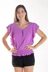 Blusa Dwz Manga Babado