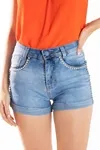 Short Dwz Jeans Barra Dobrada
