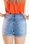 Short Dwz Jeans Barra Dobrada