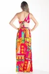 Vestido Dwz Longo Estampado