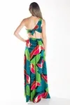 Vestido Dwz Longo Estampado