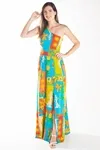 Vestido Dwz Longo Estampado