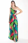 Vestido Dwz Longo Estampado