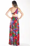 Vestido Dwz Longo Estampado
