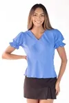 Blusa Dwz Gola V Lisa