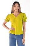 Blusa Dwz Gola V Lisa