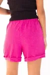 Short Dwz Linho Com Amarracao