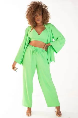 Conjunto Dwz Kimono Top e Calca