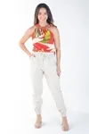 Calca Dwz Linho Jogger