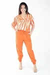 Calca Dwz Linho Jogger