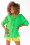 Camisa Dwz Com Botoes Lisa