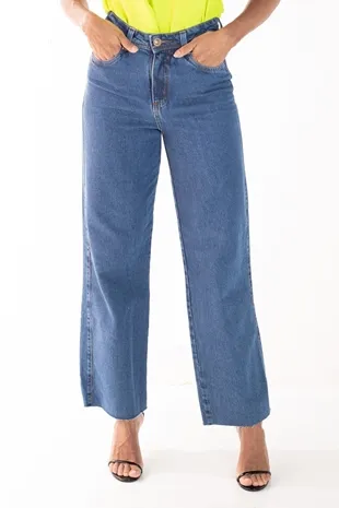Calca Dwz Wid Leg Jeans