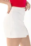 Short Saia Dwz Liso Com Recorte