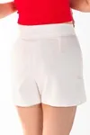 Short Saia Dwz Liso Com Recorte