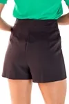 Short Saia Dwz Liso Com Recorte