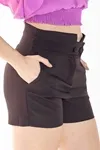 Short Dwz Cos Largo Com Botao