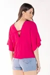 Blusa Dwz Manga Morcego Lisa