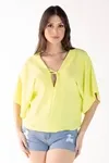 Blusa Dwz Manga Morcego Lisa