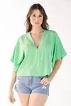 Blusa Dwz Manga Morcego Lisa
