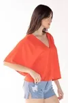 Blusa Dwz Manga Morcego Lisa