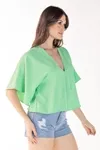 Blusa Dwz Manga Morcego Lisa