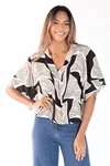 Blusa Dwz Morcego Estampada