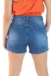 Short Dwz Jeans Com Bolso Faca
